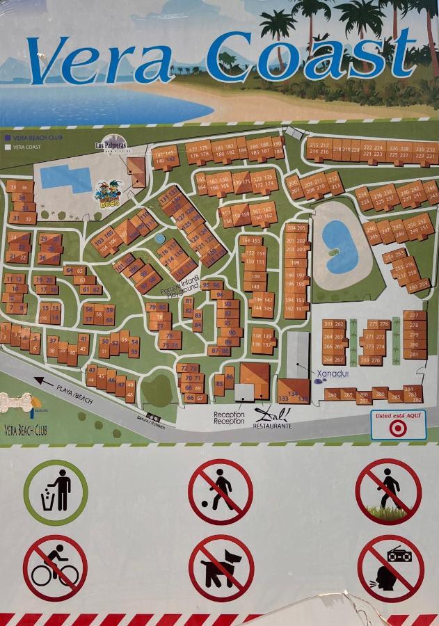 Duplex Del Sol En Vera Coast المظهر الخارجي الصورة